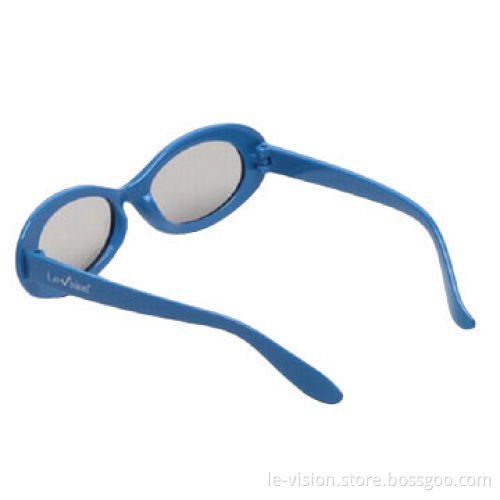 Circular Passive 3D Cinema Glasses for Polarized System, Server, DLP Projector